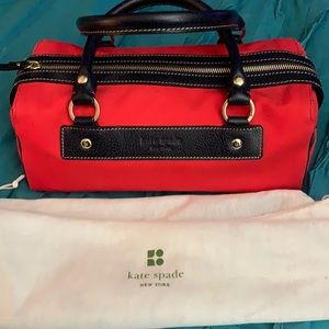 Like new red kate spade purse